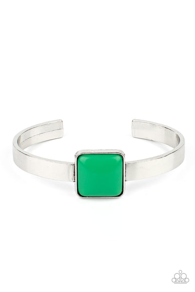 Prismatically Poppin - Green ~ Bracelet